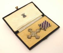 GRV unnamed single 1918 cased Distuinguished Flying Cross dated 1944 in original Royal mint