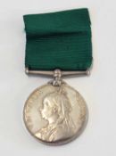Unnamed Queen Victoria Volunteer Long Service Good Conduct medal