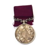 Queen Victoria Army Long Service Good Conduct medal to 884 SGT E Harris R.W Surry Regt
