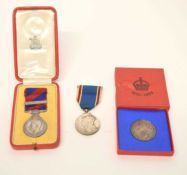 20th Century 2nd type GRVI Royal Household faithful service medal with thirty years service clasp