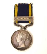 Queen Victoria, Punjab Medal 1848-1849, with Chilianwala Clasp, impressed to 2867 PTE George Newall,