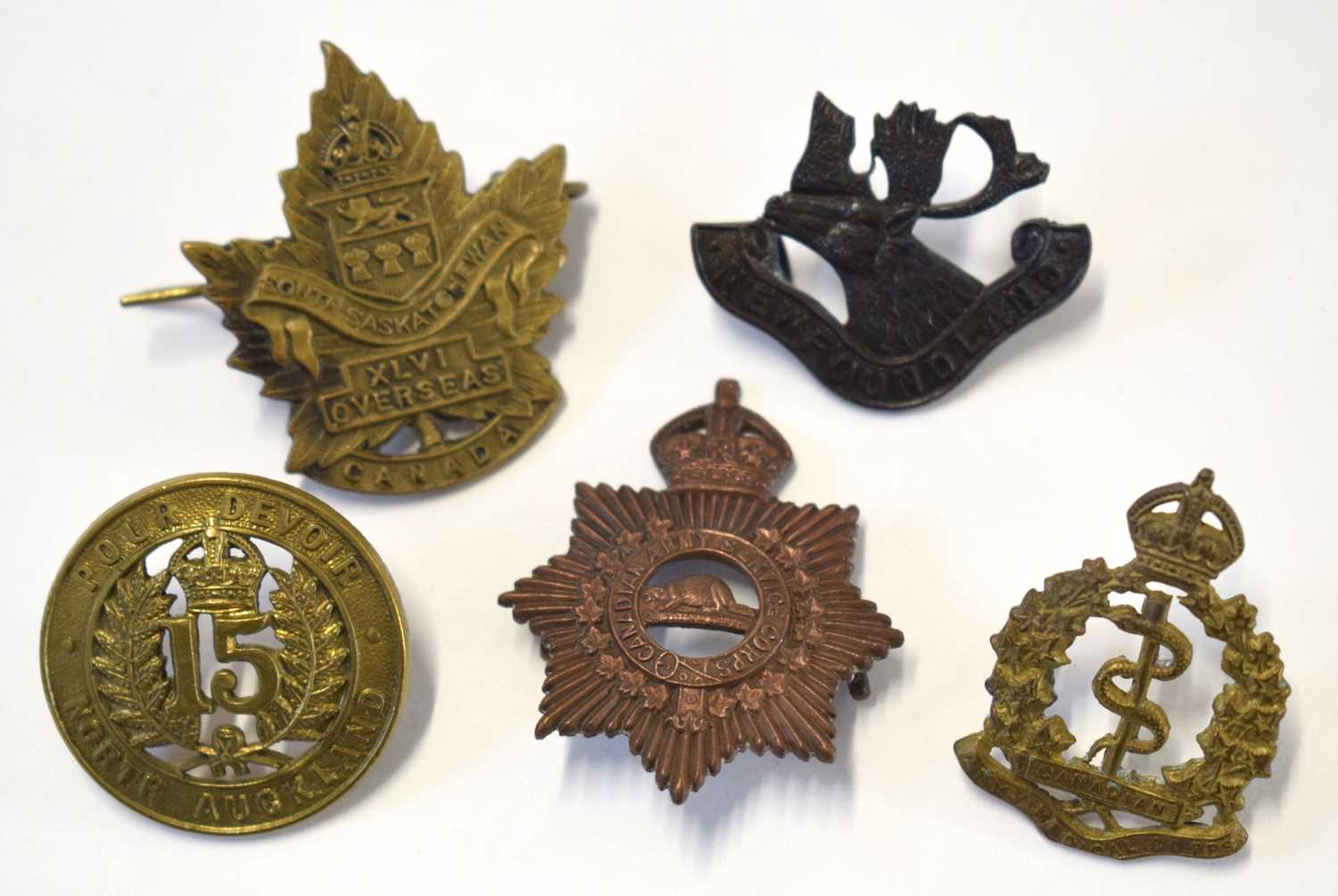 Quantity of 17x various Canadian cap badges to include: Princess Patricias Canadian Light - Image 6 of 11