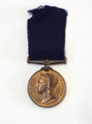 Queen Victoria Metropolitan Police jubilee medal 1887 impressed to PC. G Etheridge. S. Division