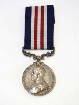 GRV First World War British Military medal (MM) gallentry single for bravery in the field