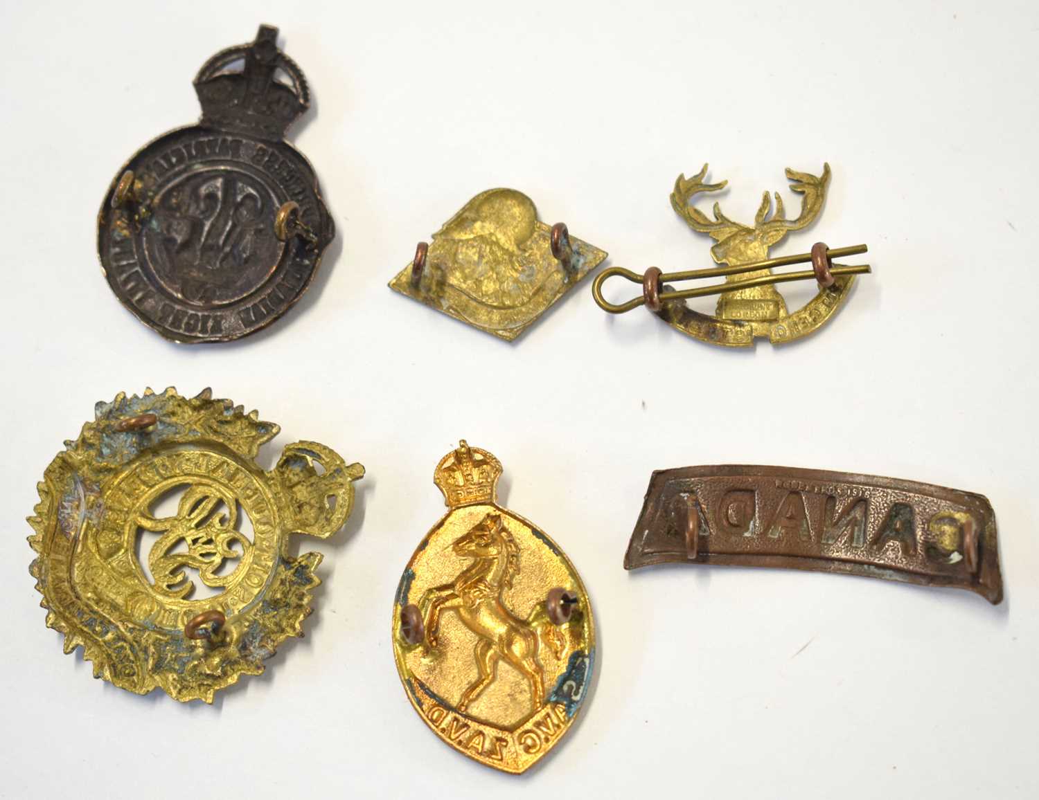 Quantity of 17x various Canadian cap badges to include: Princess Patricias Canadian Light - Image 9 of 11