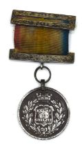 Rare 19th Century Afghanistan medal for Defence of Kelat-i-Ghilzie 1842, unnamed as issued, fitted