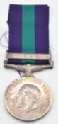 GRV General Service Medal with Iraq Clasp named to 7641 Sepoy Sahib Dad 1-113- Infantry Regiment