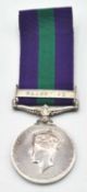 GRVI General Service Medal with Palestine Clasp impressed to 1879 British Constable. A. R. Aggas