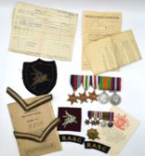 Second World War British Airborne and Arnhem interest medal group of Five comprising of 1939-45