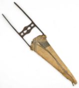 Two bar handled indo-persian katar push dagger