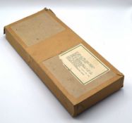 Original Unissued Box of 200 American IX Army Corps embroidered shoulder sleeve insignia in oroginal