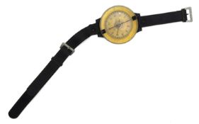 Second World War, Third Reich, German Luftwaffe Wrist Compass with leather strap manufactured by