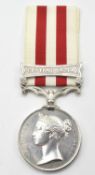 Victorian Indian Mutiny Medal with Central India Clasp, impressed to Corporal George James 86th
