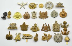 Mixed Quantity of cap badges to include: The King Edward's Horse (oversea Diminions Regiment),