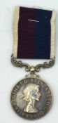 ERII RAF Long Service And Good Conduct Medal impressed to X4079430 Chief Technician D Bell RAF in