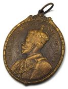 GRV Early 20th century, Badge of Honour (African Countries), for Gold Coast, with large left