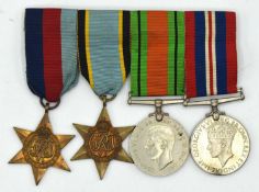 Second World War British Medal group of Four Medals comprising of 1939-45 Star, Air Crew Europe