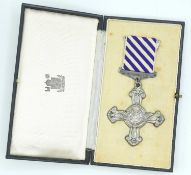Second World War D-Day Pathfinder Distuinguished Flying Cross, GRVI 1944, unnamed as issue in box,