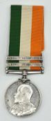 ERVII Kings South Africa Medal impressed to 2226 Pte T Carville, 1st Battalion, (Princess Victoria'