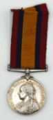 Very Rare Victorian Queens South Africa Medal named to Leader D Moodley Natal Volunteer Indian