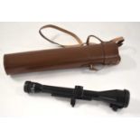Hertel & Reuss Kassel Macro variable 2 3/4 - 10x rifle scope in leather case