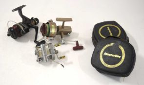 Quantity of three assorted fishing reels to include: Pflueger Supreme fishing reel – made in U.S.