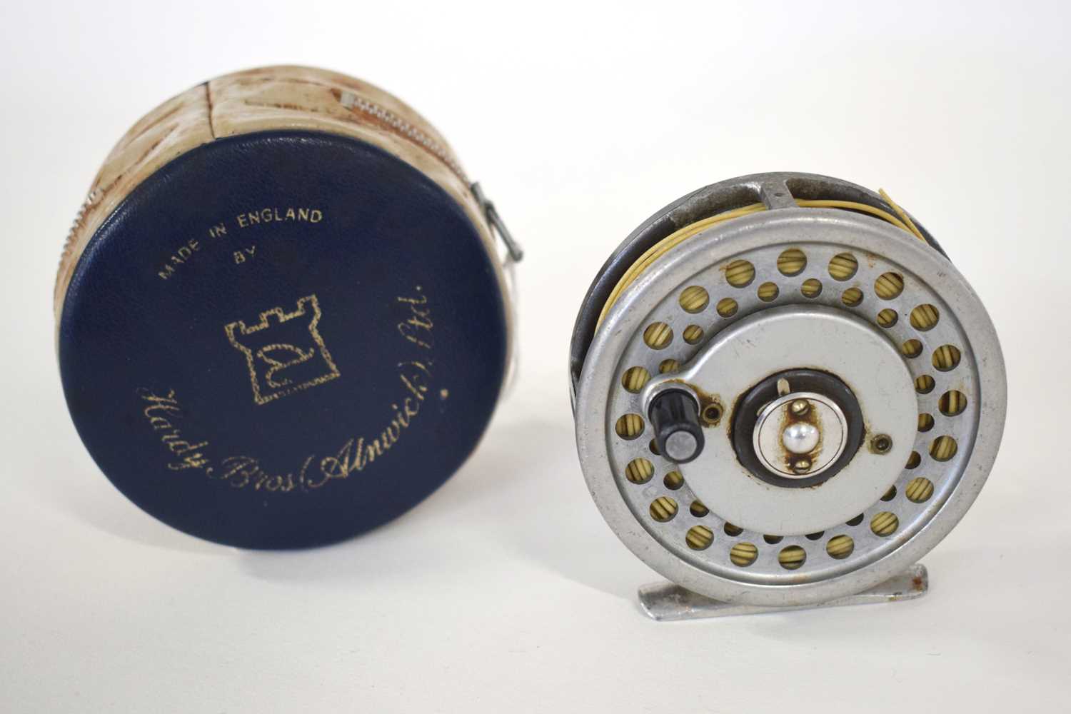 ‘Marquis’ N0.6, 3 ½” multiplier fly reel by Hardy Bros LTD in Hardy Bros zip padded case.