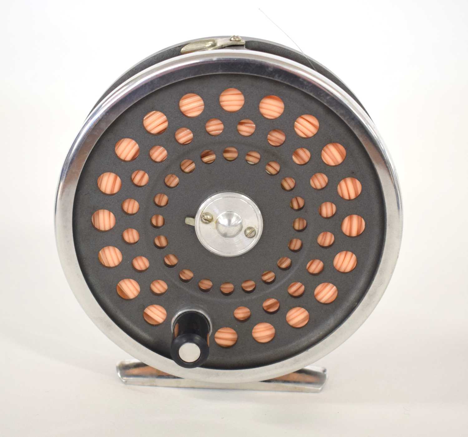 ‘Marquis’ No.8/9, 3 5/8” trout fly reel made by Hardy Bros LTD in house of hardy zip padded case. - Image 3 of 6