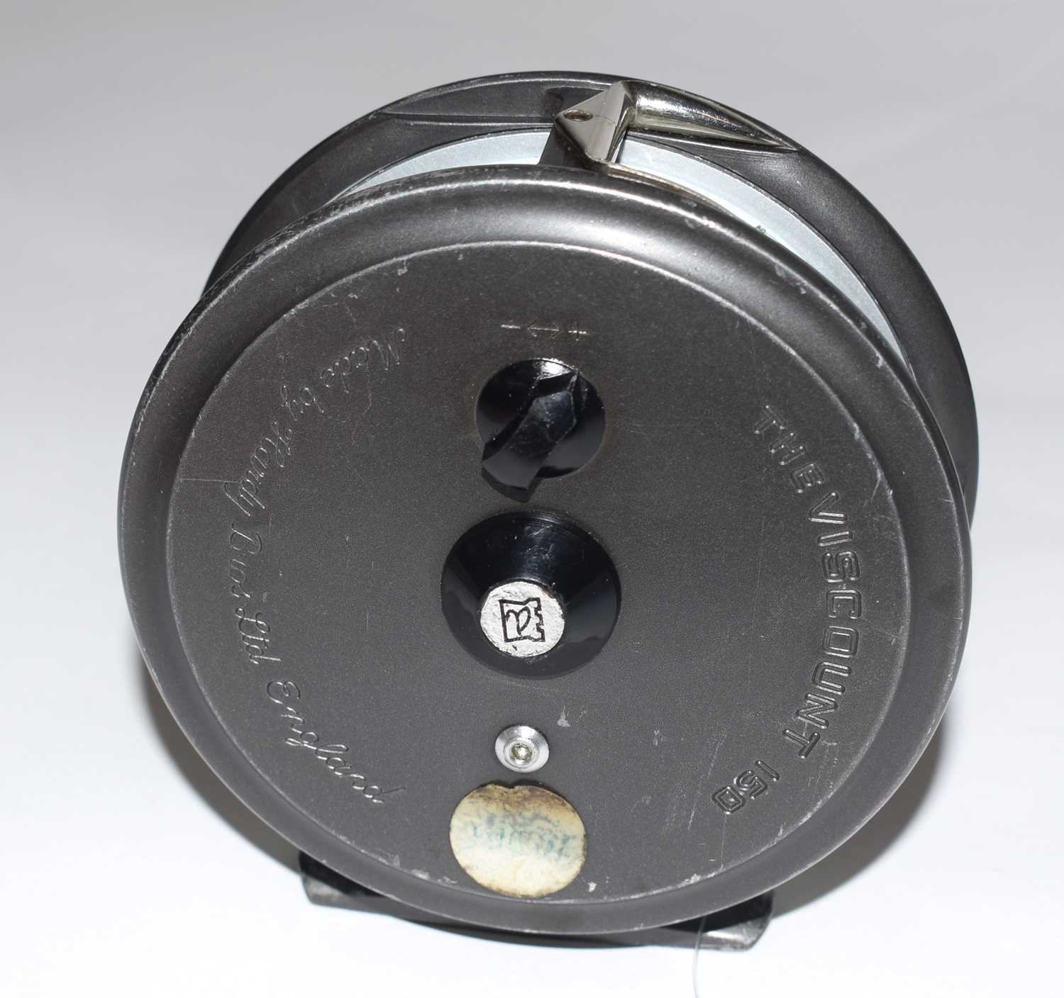 4” Viscount 150 salmon fly reel made by Hardy Bros LTD, fitted with a reversible U-shaped line guide - Image 5 of 5