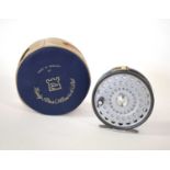 The Princess’ trout fly reel made by Hardy Bros LTD. Measuring 3.5″ in diameter, fitted with a