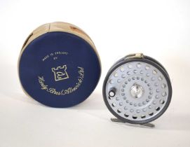 The Princess’ trout fly reel made by Hardy Bros LTD. Measuring 3.5″ in diameter, fitted with a
