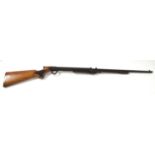 BSA standard .22 air rifle, retailed by Charles Riggs London. BSA standard .22 air rifle, 19inch