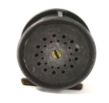 Edwardian Hardy Bros "The Perfect" alloy trout fly reel, 3"