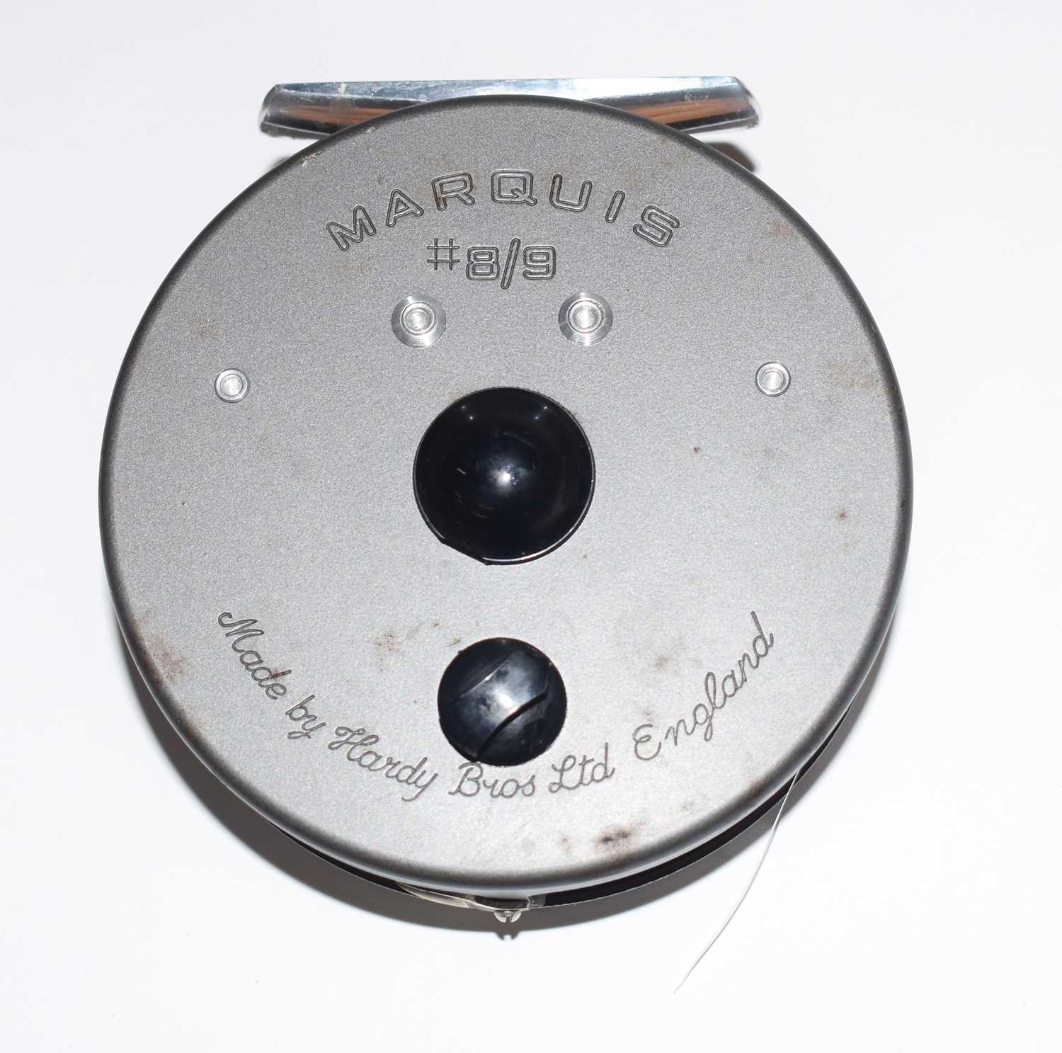 ‘Marquis’ No.8/9, 3 5/8” trout fly reel made by Hardy Bros LTD in house of hardy zip padded case. - Image 6 of 6