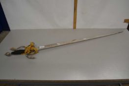Reproduction continental sword