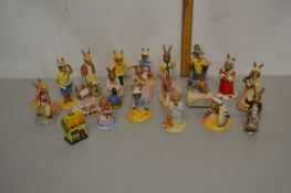 Group of Royal Doulton Bunnykins figures