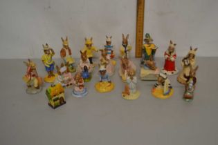 Group of Royal Doulton Bunnykins figures