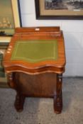 Reproduction mahogany Davenport desk in the Victorian style