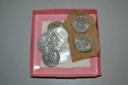 Mixed Lot: Various modern commemorative crowns and other coins