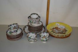 Quantity of Crown Staffordshire tea wares and other items
