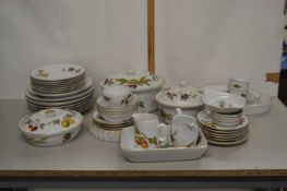 Quantity of Royal Worcester Evesham table wares