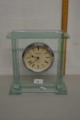 A Whitehall quartz mantel clock
