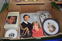 A quantity of Charles and Diana commemorative literature and memorabilia