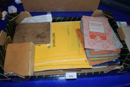 Various ephemera to include Oxford pamphlets on Indian Affairs and other literature