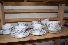 Quantity of Royal Standard "Fancy Free" tea wares
