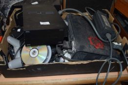 Mixed Lot: Assorted gaming equipment to include PS2, XBox 360, assorted controllers etc