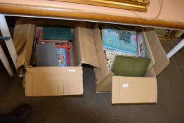 Two boxes of assorted children's books