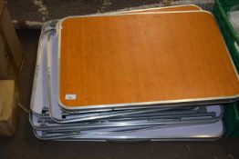 Quantity of folding tables