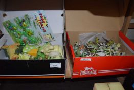 Quantity of assorted frog figurines and collectables