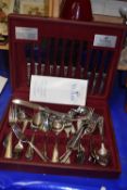 A 76 piece canteen of Viners stainless steel cutlery